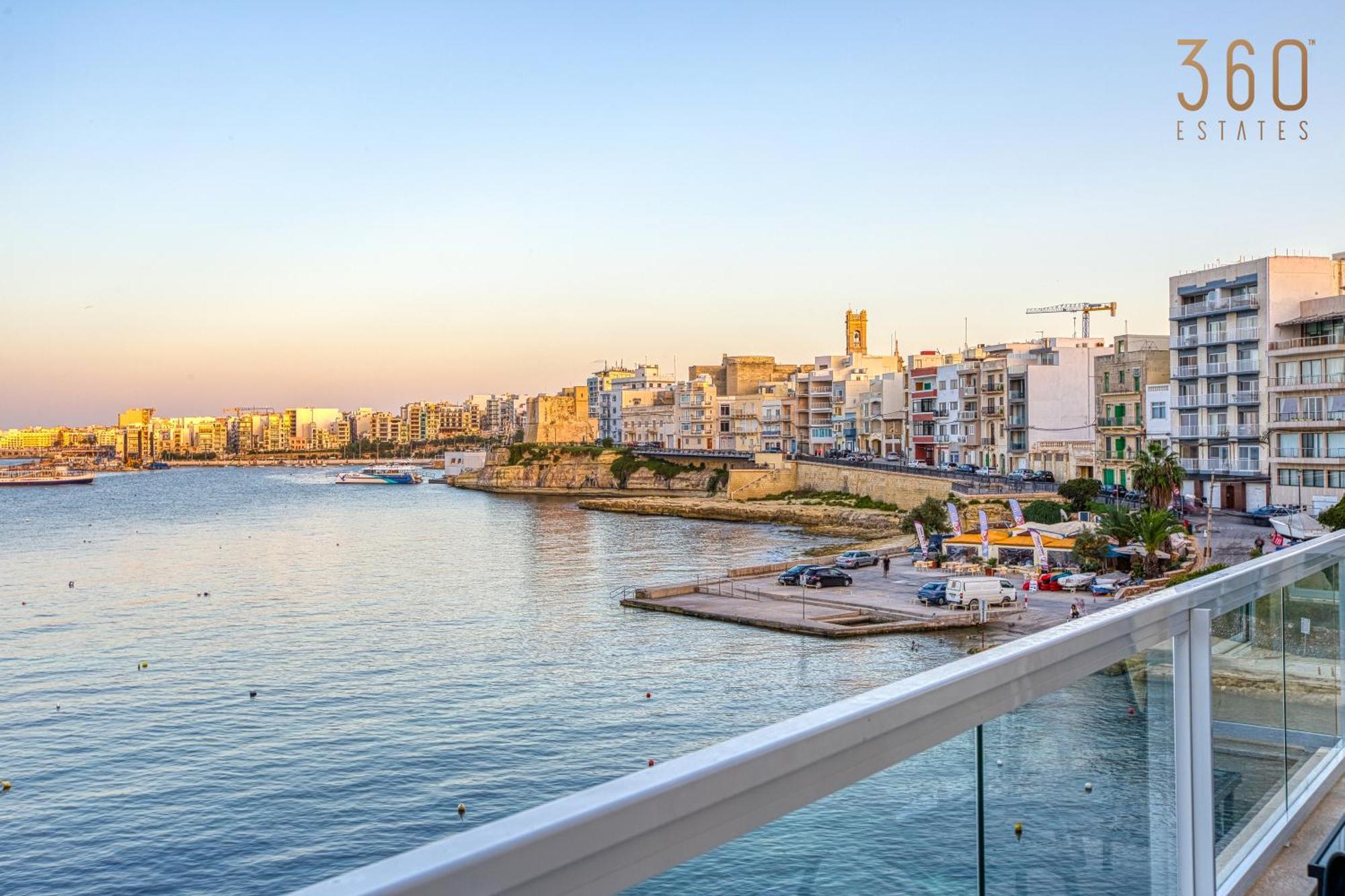 Life On Waters Edge With Unique Views In St Pauls By 360 Estates Apartment St. Paul's Bay