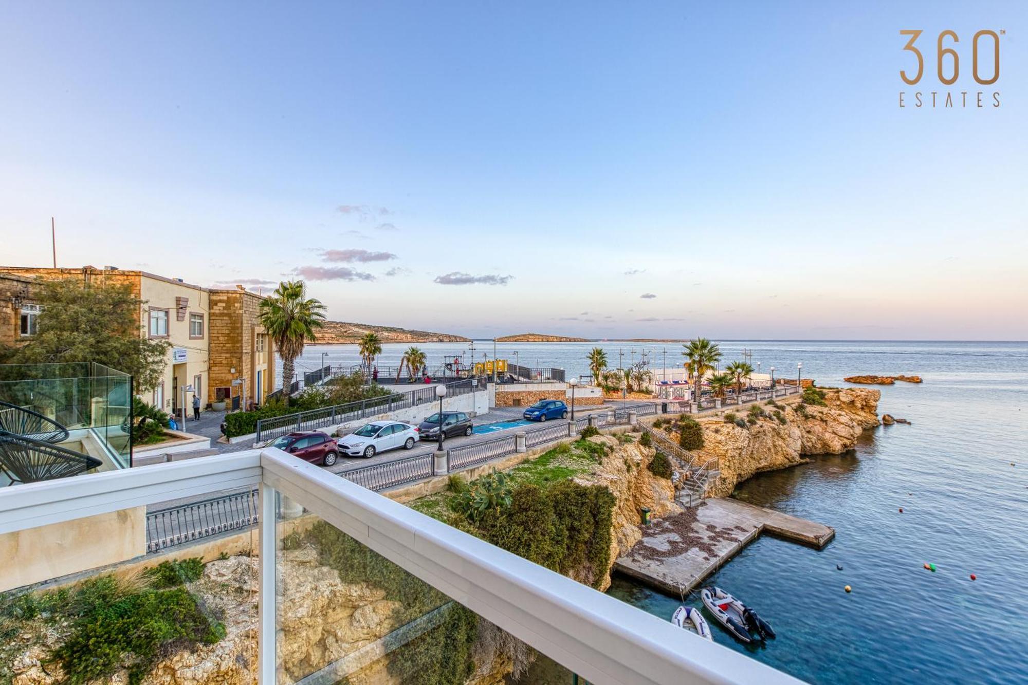 Apartment Life On Waters Edge With Unique Views In St Pauls By 360 Estates St. Paul's Bay