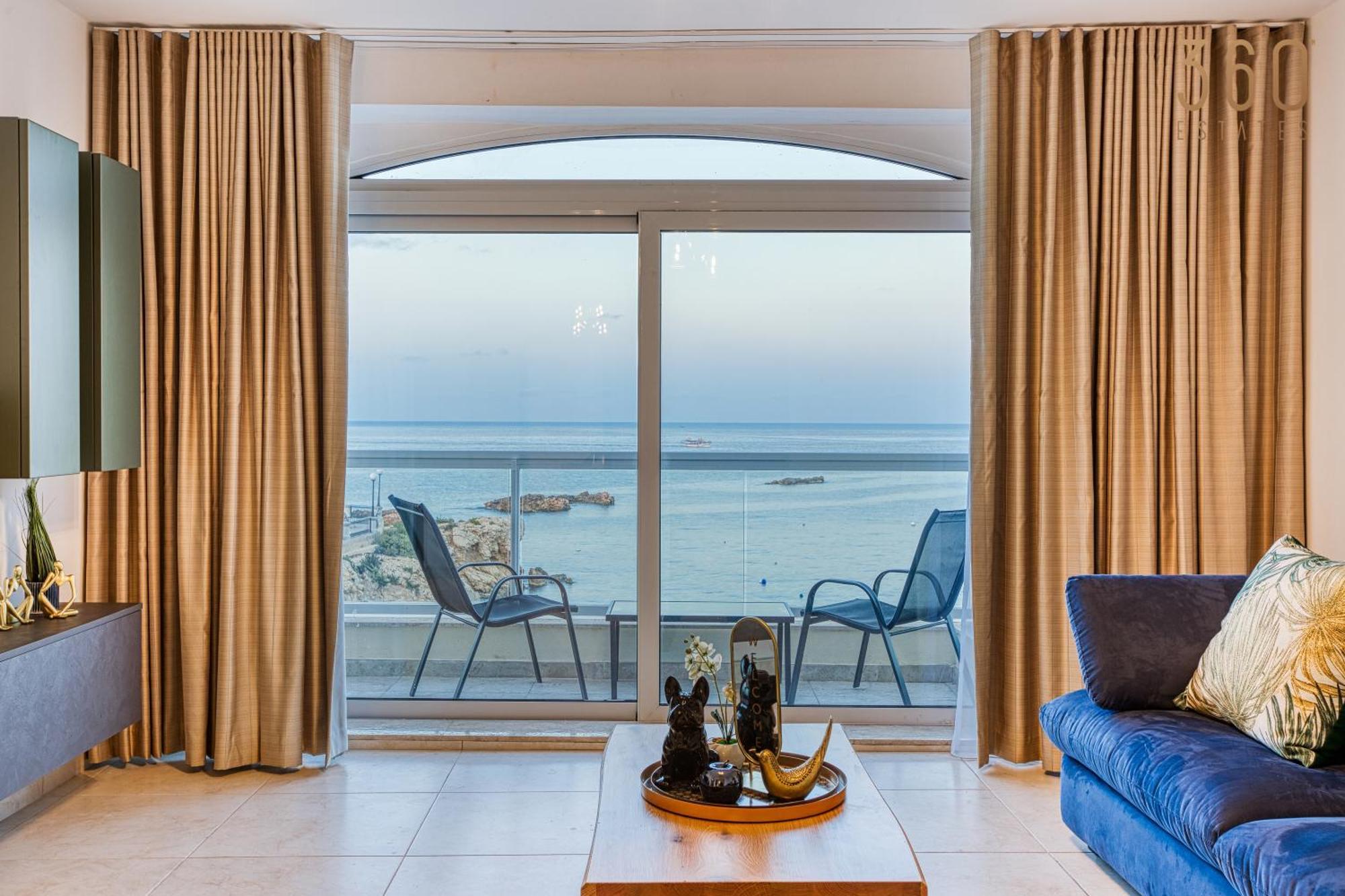 Life On Waters Edge With Unique Views In St Pauls By 360 Estates Apartment St. Paul's Bay