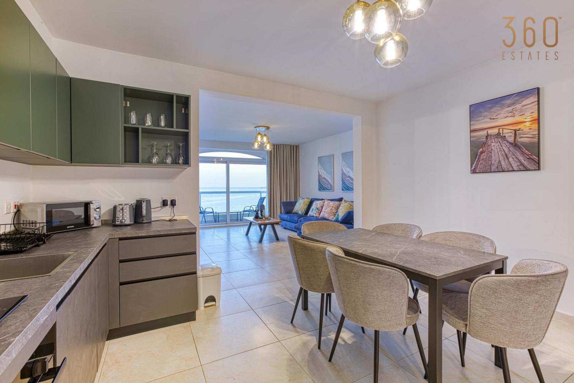 Life On Waters Edge With Unique Views In St Pauls By 360 Estates Apartment St. Paul's Bay